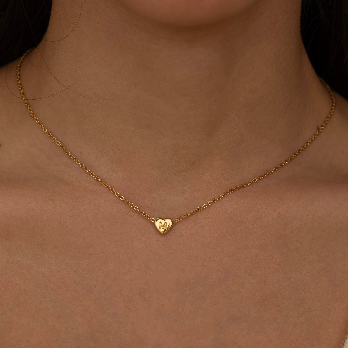 Signature Heart – Initial-Herzkette