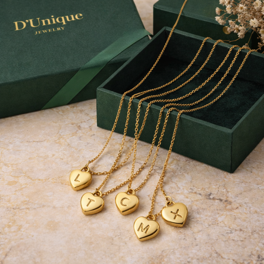 Signature Heart – Initial-Herzkette